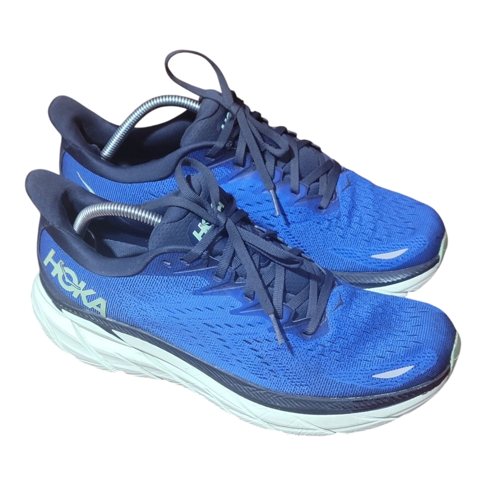 Hoka Clifton 8 Mens Size 10 Blue SB5 - Picture 3 of 9